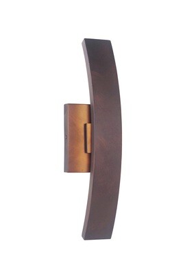 Arcus Aged Copper Small 1 Lt LED Exterior Wall Mount Arcus Aged Copper Small 1 Lt LED Exterior Wall Mount