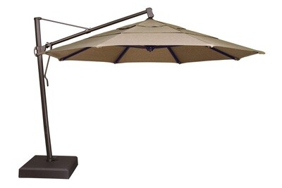 Cantilever Bronze Octagon Double Wind Canopy Cantilever Bronze Octagon Double Wind Canopy