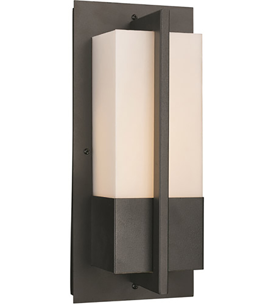 Venue Small Black LED Exterior Wall Sconce (DISPLAY ONLY)
