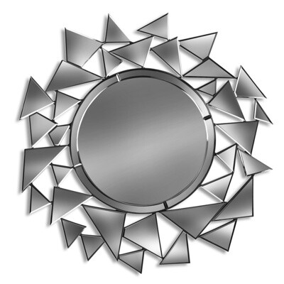 Menage A Tri w/Center Circle Mirror Menage A Tri w/Center Circle Mirror