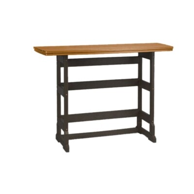 Bar Height Terrace Table Black/Cedar Bar Height Terrace Table Black/Cedar