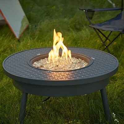 Renegade Black Portable Gas Fire Pit Table Renegade Black Portable Gas Fire Pit Table