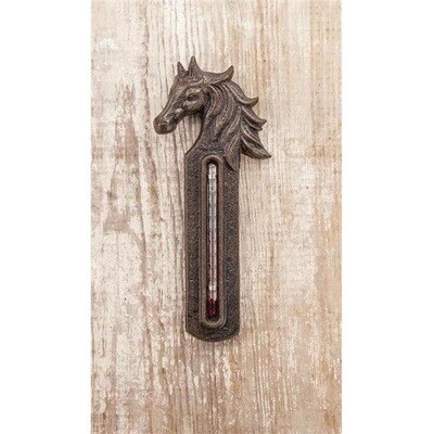 Horse Head Thermometer w/Hook Horse Head Thermometer w/Hook