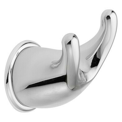 Mason Chrome Double Robe Hook Mason Chrome Double Robe Hook
