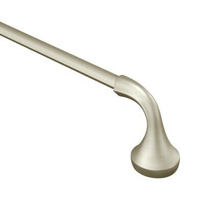 Eva Brush Nickel 24" Towel Bar