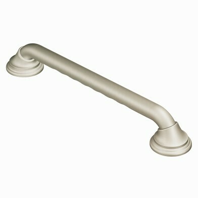 Designer Ultima Brush Nickel 16 Designer Ultima Brush Nickel 16" Grab Bar