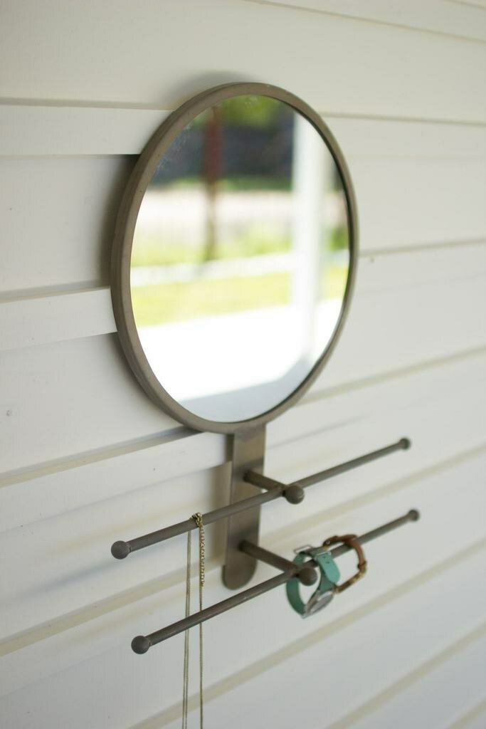 Mirror w/Double Hanging Rods (DISPLAY ONLY)
