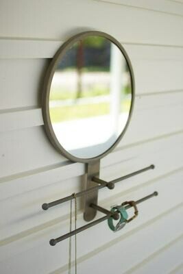 Mirror w/Double Hanging Rods Mirror w/Double Hanging Rods