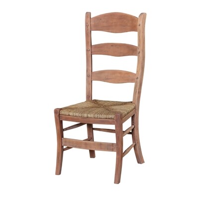 Peg & Dowel Driftwood Ladder Back Chair Peg & Dowel Driftwood Ladder Back Chair
