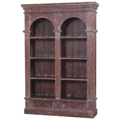Roosevelt Smackle Crack Double Arch Bookcase Roosevelt Smackle Crack Double Arch Bookcase