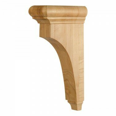 Rubberwood Minimalist Corbel