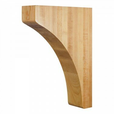 Rubberwood Minimalist Corbel Rubberwood Minimalist Corbel