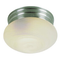 Dash Brushed Nickel 2 Lt Flush Mount Dash Brushed Nickel 2 Lt Flush Mount