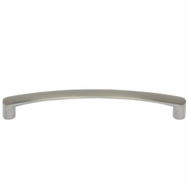 Teres Satin Nickel 128MM Thin Bowed Cabinet Pull