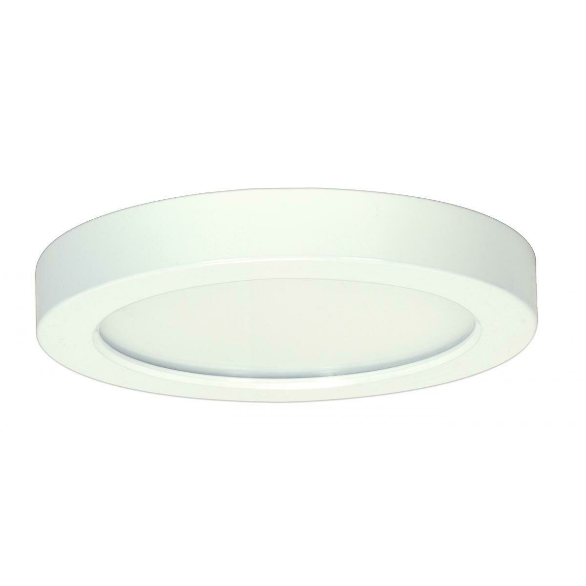 White Round LED Flush Mount White Round LED Flush Mount
