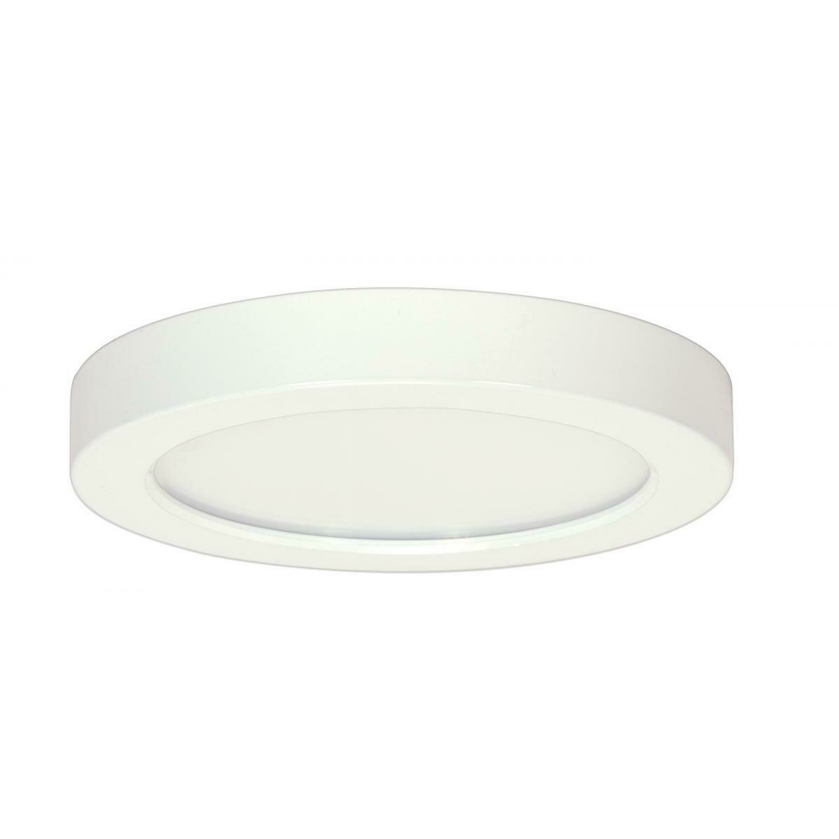 White Round LED Flush Mount White Round LED Flush Mount