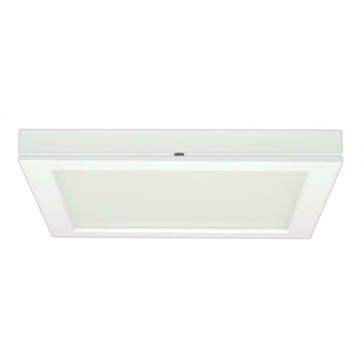 White Square LED Flush Mount White Square LED Flush Mount