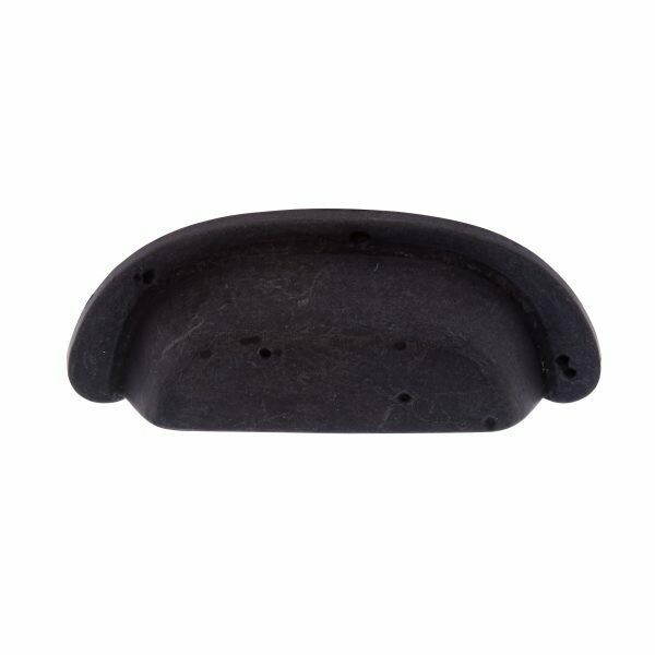 Bedrock Rustic Bronze Round 3 1/2" Cabinet Cup Pull