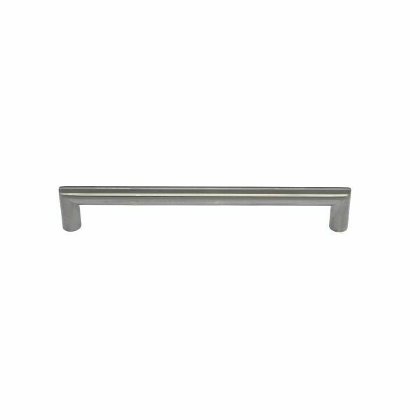 Palermo II Stainless Steel Rounded 224MM Thick Bar Cabinet Pull