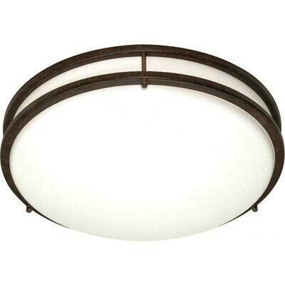 Old Bronze 3 Lt Glamour Round 3-18W 2700K S Bulb Old Bronze 3 Lt Glamour Round 3-18W 2700K S Bulb