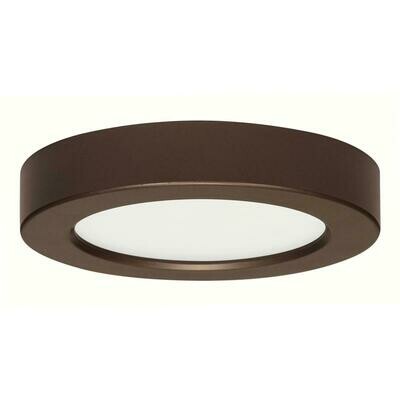 Bronze Round LED Flush Mount Fixture Bronze Round LED Flush Mount Fixture