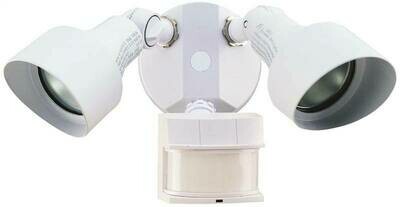 White 2 Lt 100W Halogen Motion Security Light (DISPLAY ONLY) White 2 Lt 100W Halogen Motion Security Light (DISPLAY ONLY)