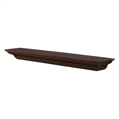 Crestwood White Finished 48 Crestwood White Finished 48" Mantel Shelf