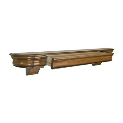 Abingdon Med Oak Distressed Mantel Shelf Abingdon Med Oak Distressed Mantel Shelf