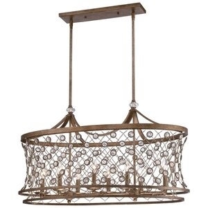 Vel Catena Arcadian Gold 8 Lt Island (DISPLAY ONLY) Vel Catena Arcadian Gold 8 Lt Island (DISPLAY ONLY)