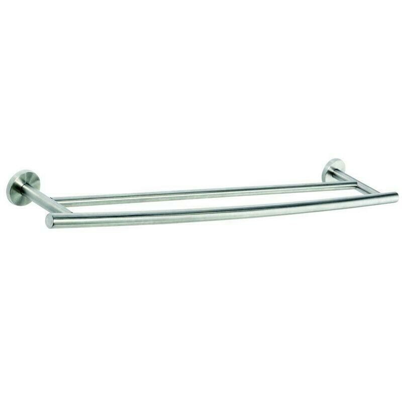 Arrondi Stainless Steel Double 24" Towel Bar