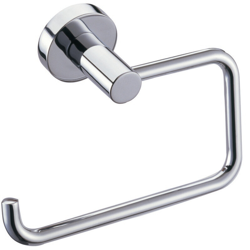 Solano Polish Chrome European Style Paper Holder Solano Polish Chrome European Style Paper Holder