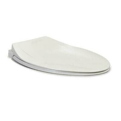 Elongated Biscuit Smart Close Toilet Seat