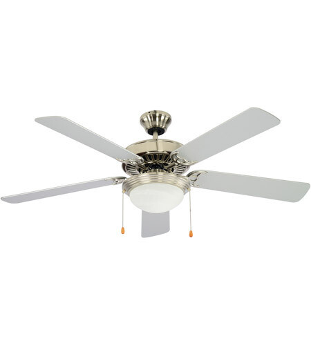 Westwood Brushed Nickel Ceiling Fan w/Blades & Light Kit Westwood Brushed Nickel Ceiling Fan w/Blades & Light Kit