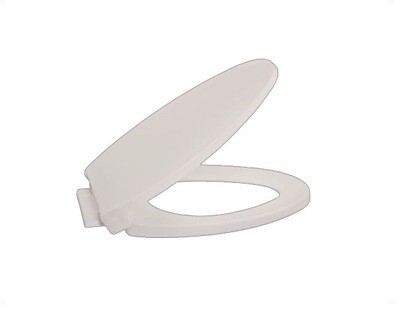 Elongated Biscuit Solid Plastic Seat w/Soft Close Elongated Biscuit Solid Plastic Seat w/Soft Close