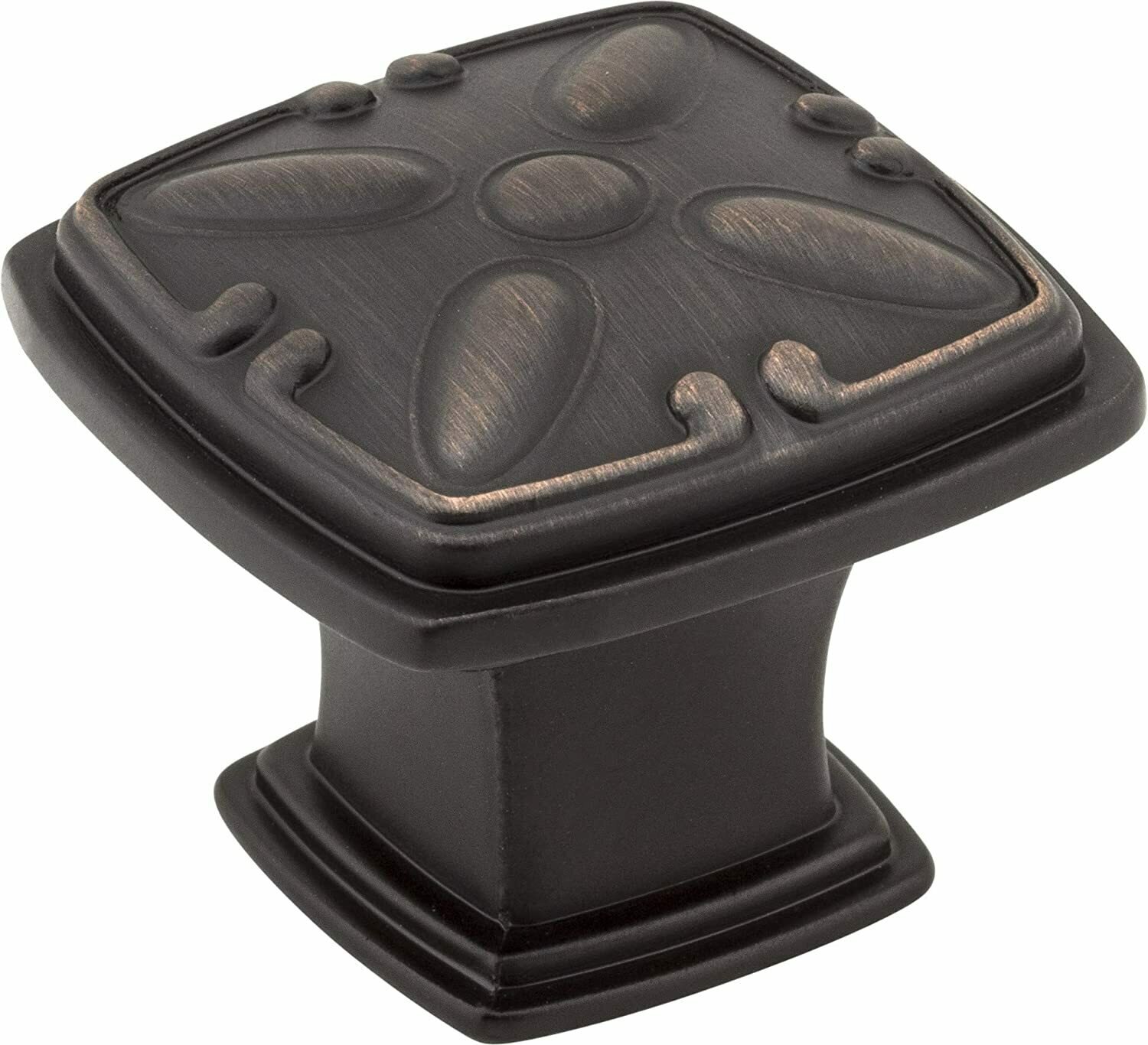 Milan II Brushed Oil Rubbed Bronze Decorative Square 1 3/16