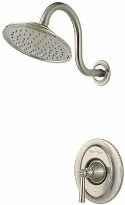 Saxton Brushed Nickel Shower Trim Only Saxton Brushed Nickel Shower Trim Only