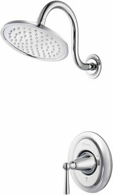 Saxton Polished Chrome Shower Trim Only Saxton Polished Chrome Shower Trim Only