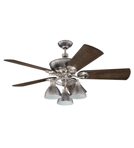 Timarron Brushed Polished Nickel Fan Timarron Brushed Polished Nickel Fan