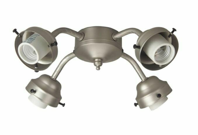 Brushed Nickel 4 Lt Fitter w/Limiter Brushed Nickel 4 Lt Fitter w/Limiter