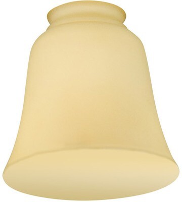 Alabaster Bell Shape Fan Glass Alabaster Bell Shape Fan Glass