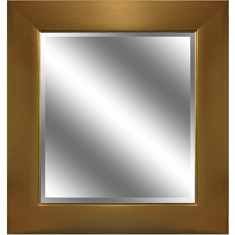 23" x 27" Gold Bevel Mirror