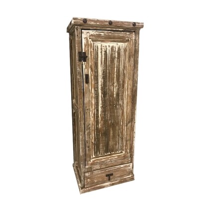 Antique White Door Pine Cabinet Antique White Door Pine Cabinet