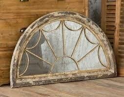 51 51" x 29" Arched Transom Mirror (DISPLAY ONLY)