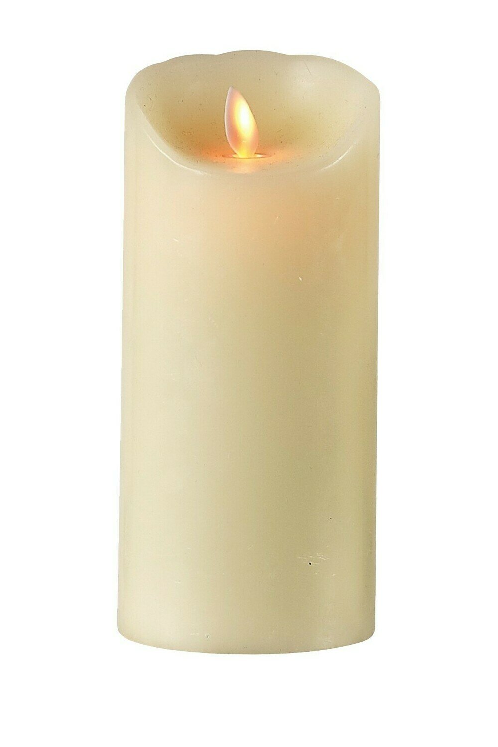 Mystique Flameless Ivory Wax Candle