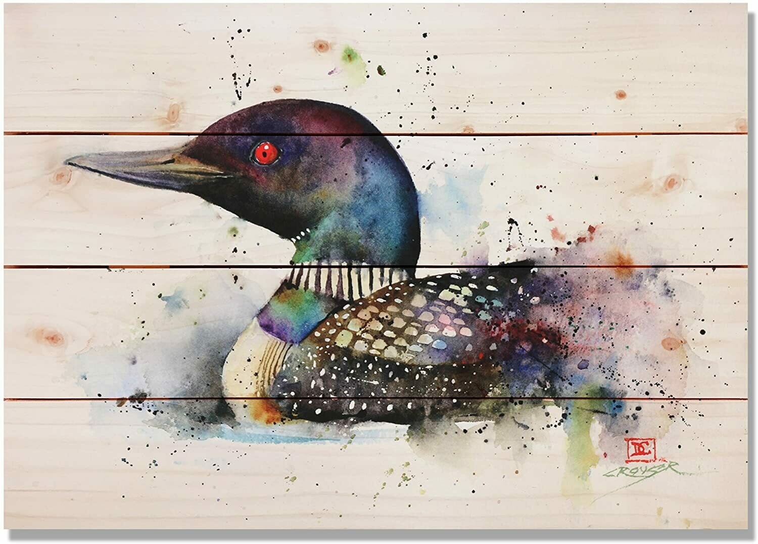 The Loon Wile E Wood Art (DISPLAY ONLY)