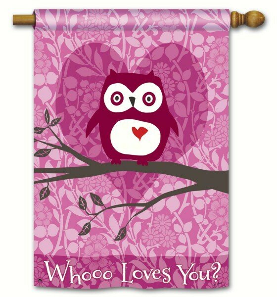 Who Loves You - Double Side Standard Flag (DISPLAY ONLY)