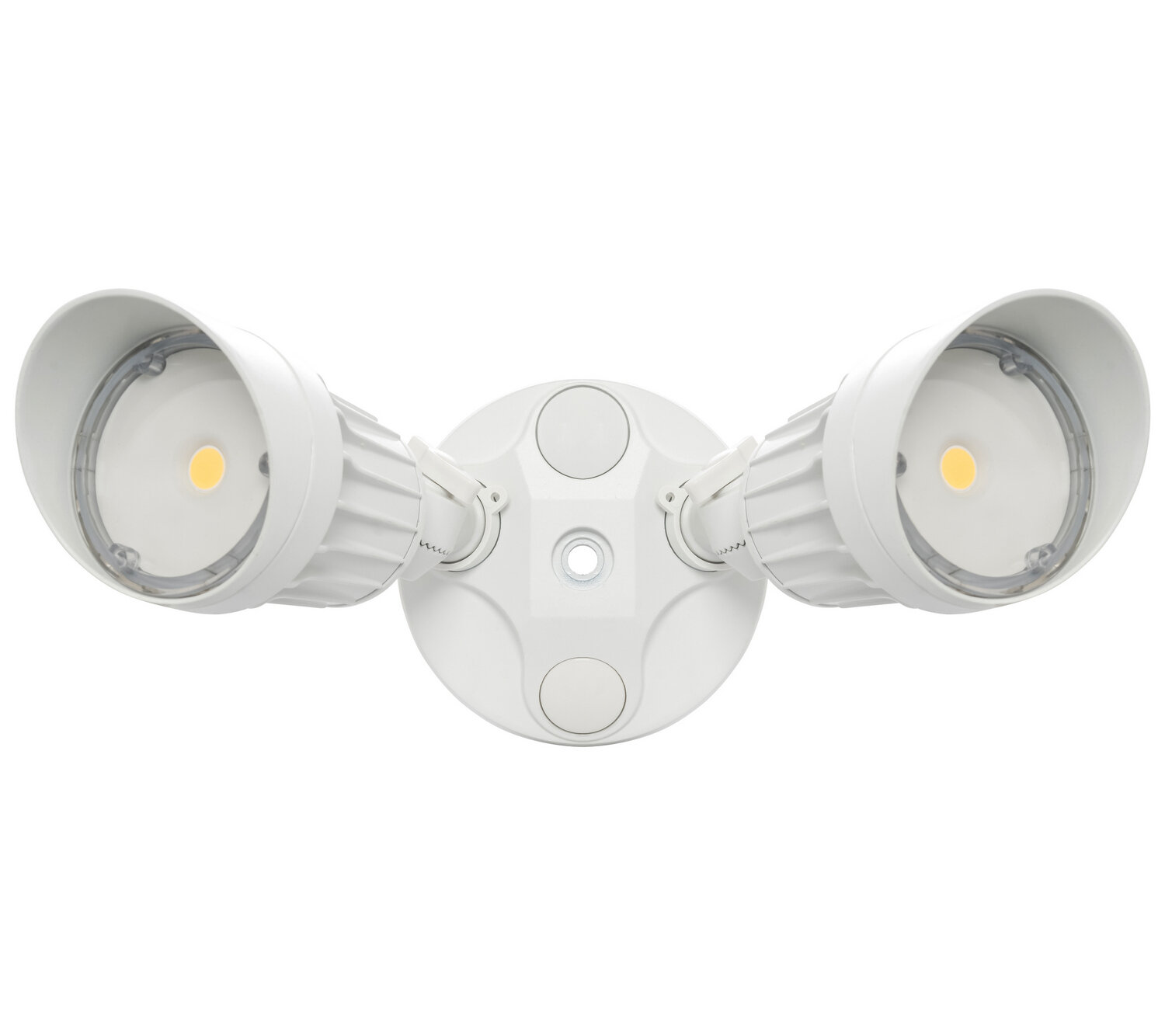 White 2 Lt LED Outdoor Security Light