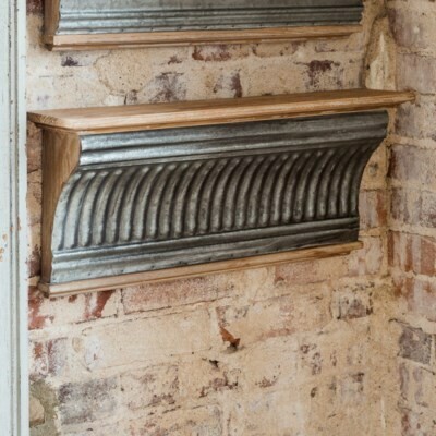 Embossed Tin Old Theater Molding Shelf