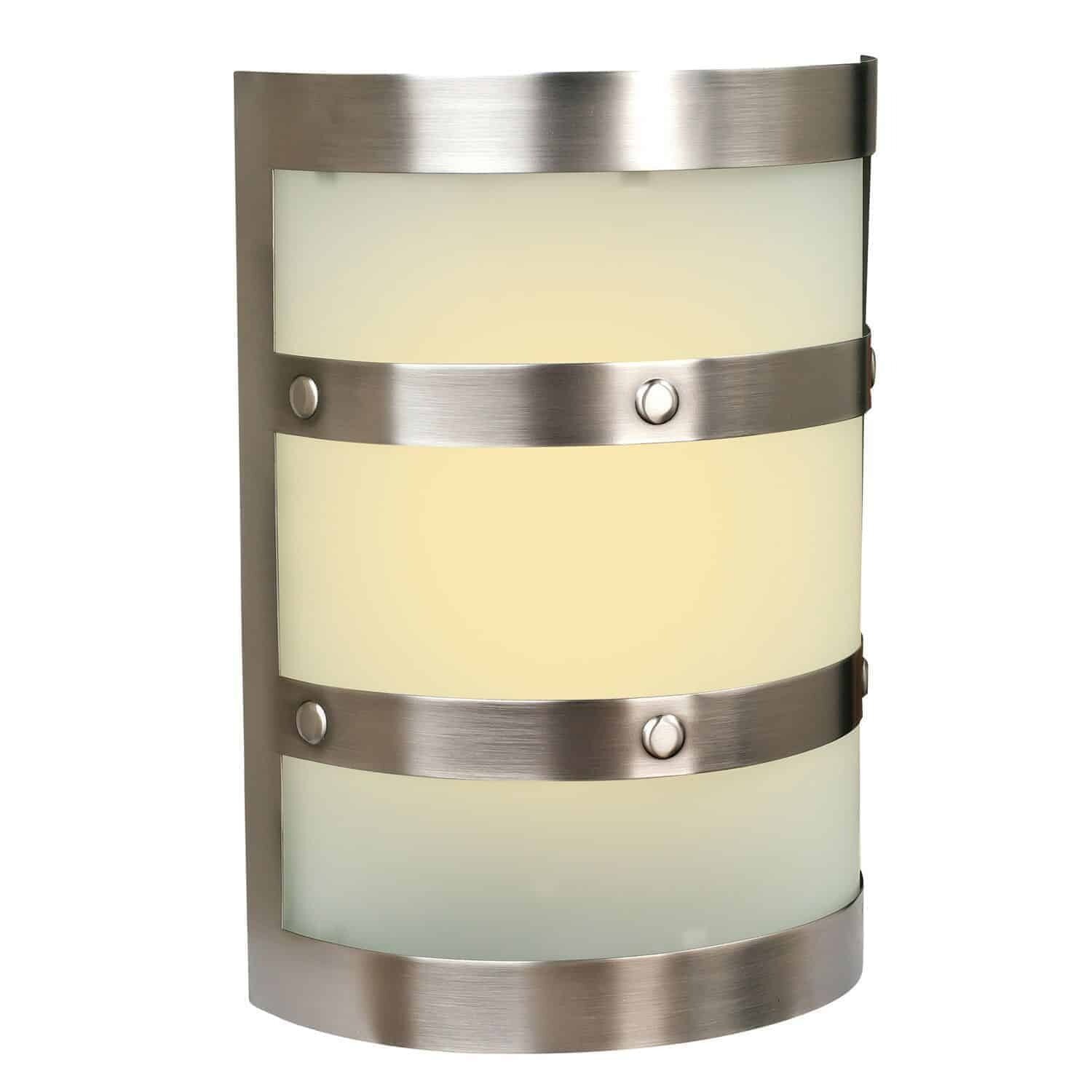 Pewter Half Cylinder LED Illuminated Chime