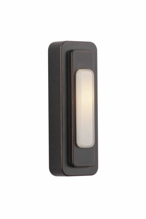 Oiled Bronze Gilded Surface Mount Tiered Push Button (DISPLAY ONLY)
